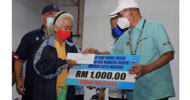 Bantuan dapat disalur pantas kerana hubungan rapat Sabah, kerajaan pusat – Ongkili